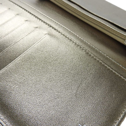 Chanel Long Wallet New Travel Line Leather Gold - Fold 11 Ladies Women Chanel