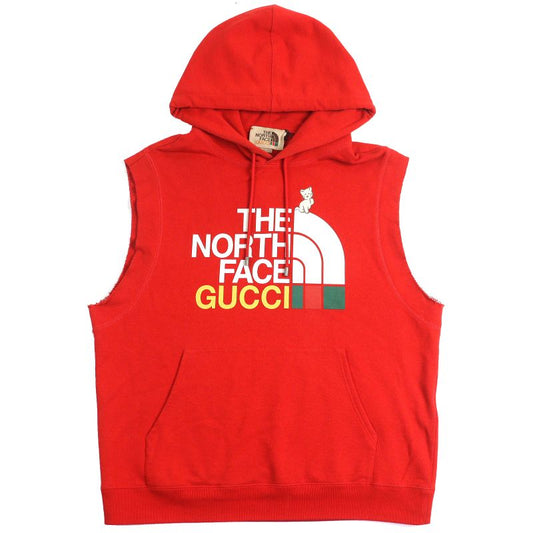 Gucci×the North FACE Gucci×the North Face 663243 100% Cotton Logo Print