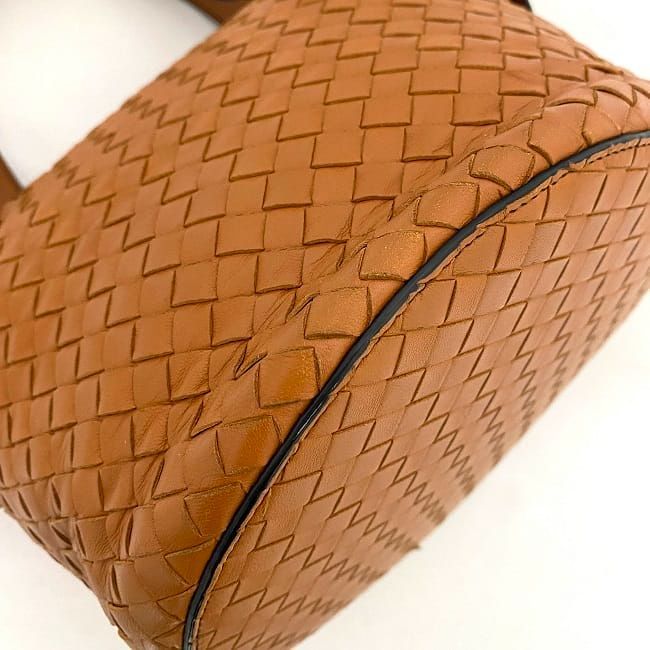 Bottega Veneta 2way Bag Tamboura Orange Camel