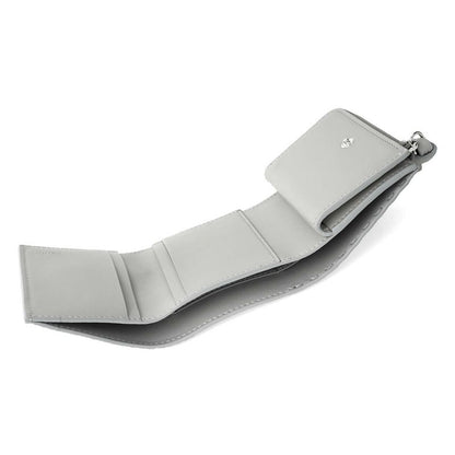 Fendi Trifold Wallet Beekaboo Gray