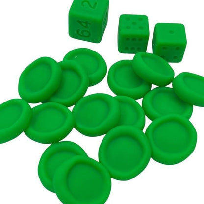 Ttega Veneta Bottega Veneta 728818 Goods Board Game Silicon Green