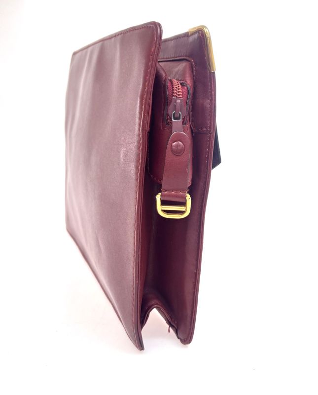 Cartier Clutch Bag Must Line Bordeaux 08bs290