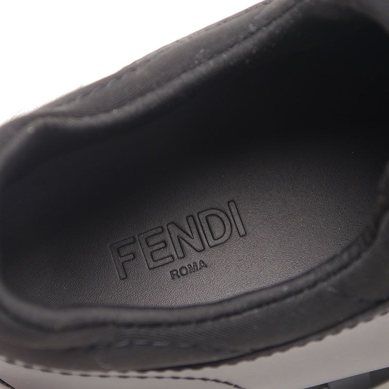 Fendi Force Lace-up Ankle Boots 7l1451 7 Black