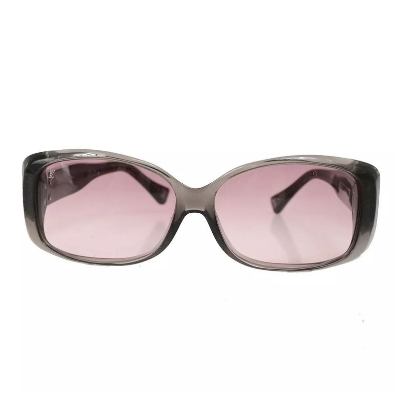 Louis Vuitton LV Sunglasses In Purple Black Lame For Women 30bs088