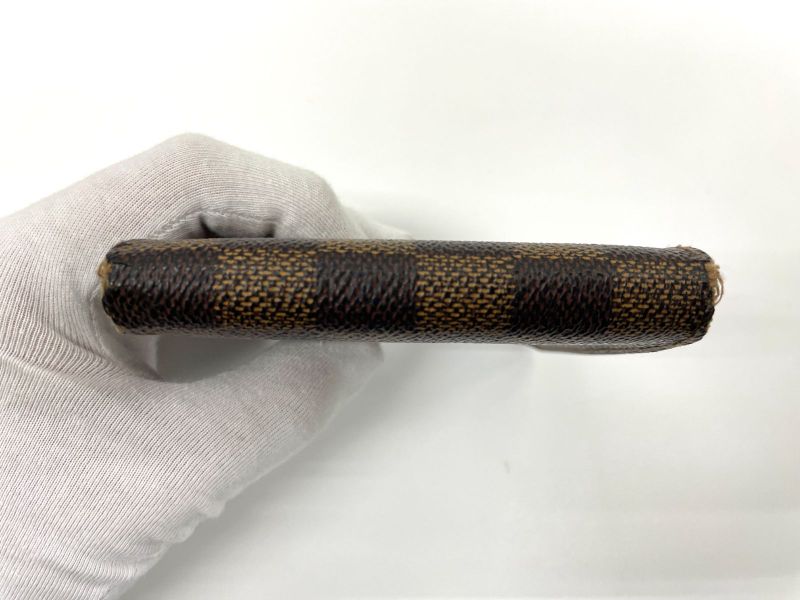 Louis Vuitton Damier Portefeuille Marco Folded Wallet N61675 Ebène (brown) Made