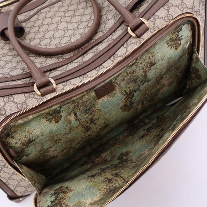 Gucci GG Small Pet Carry With Web Stripe