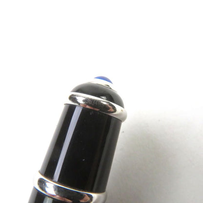 Cartier Diabolo De Cartier Ballpoint Pen With Logo Engraved With Blue Gemstone