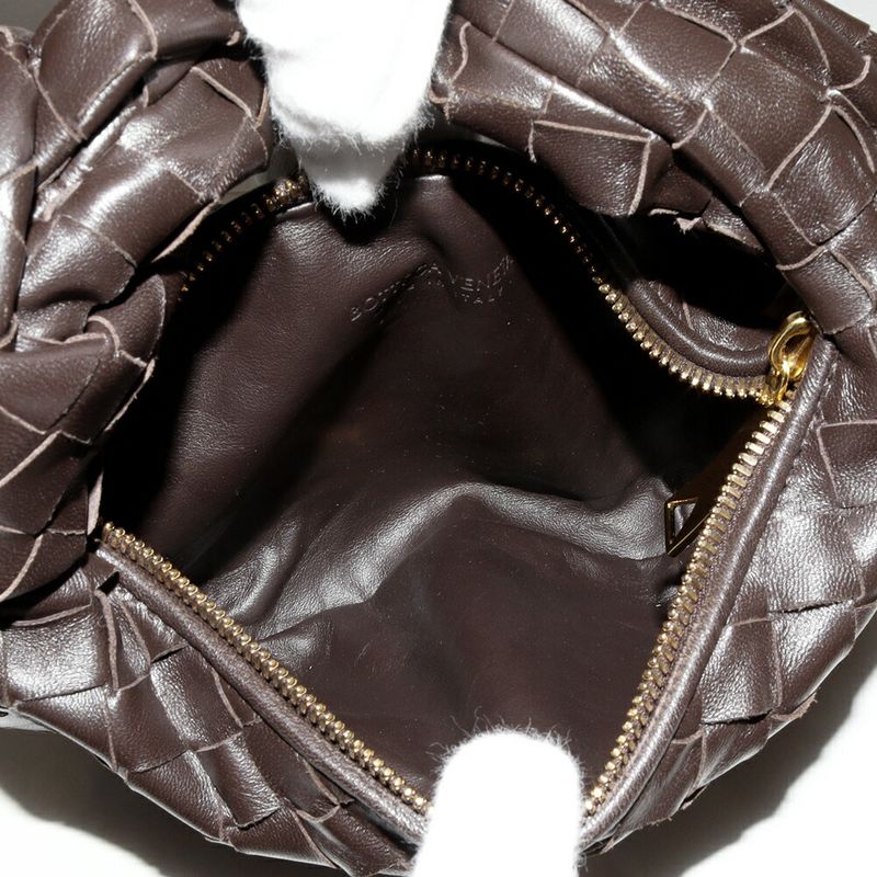 Bottega Veneta Handbag Chain Shoulder Bag Intrecciato Mini Jodie Calf Fondante