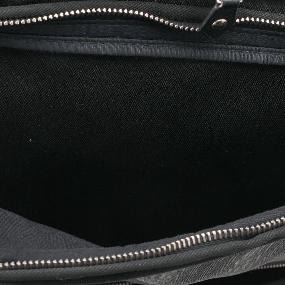 Hermes Acapulco Carry Bag Twirl Chevron Black Ladies Men Suitcases Handbags