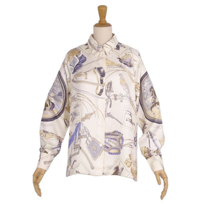 Hermes Shirt Margiela Period Blouse Long Sleeve Si