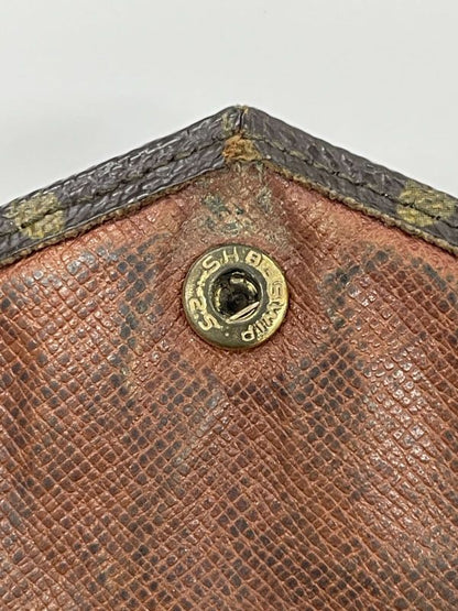 Louis Vuitton Monogram Porte Monet Bier Carte Cles Di Trifold Wallet W Hook