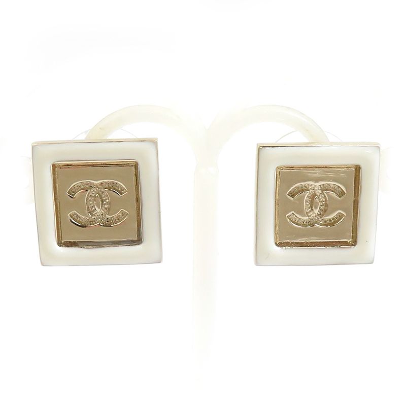 Chanel Earrings Coco Mark