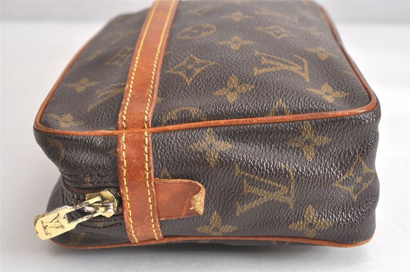 Louis Vuitton Monogram Compiègne 23 Clutch Handbag M51847 Junk 2958n