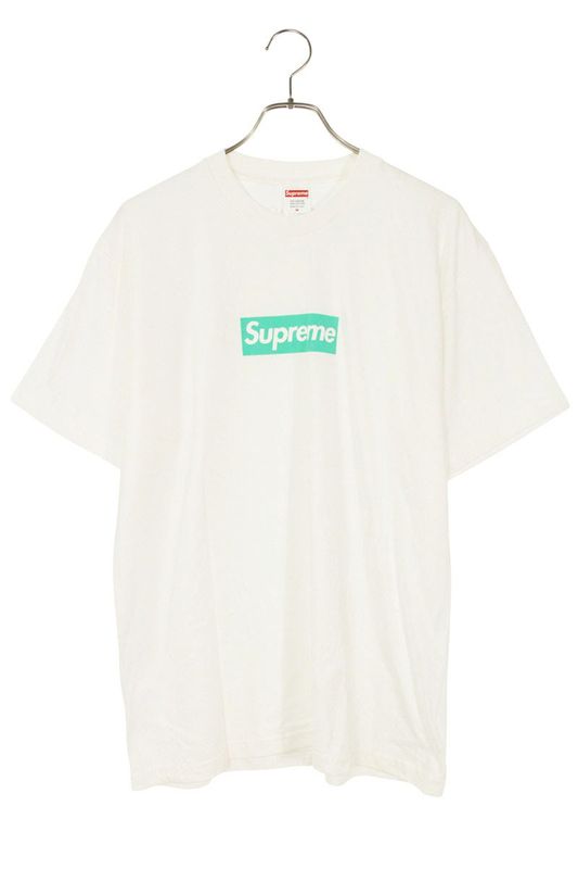 Supreme X Tiffany & Co Tiffany & Co 21AW Box Logo Tee Box Logo Teet Shirt Men M