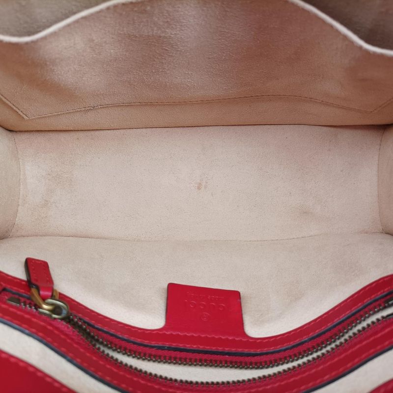 Gucci Queen Margaret Red Leather 476541 D025171925