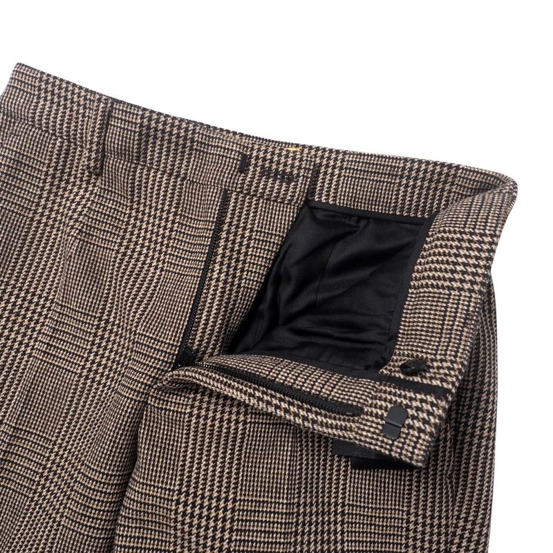 Saint Laurent Paris Pants Size 34 Glen Check Slacks Made In Italy 20250501