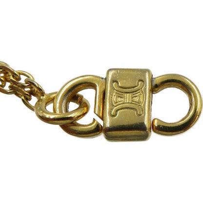 Celine Macadam Necklace Metal Go