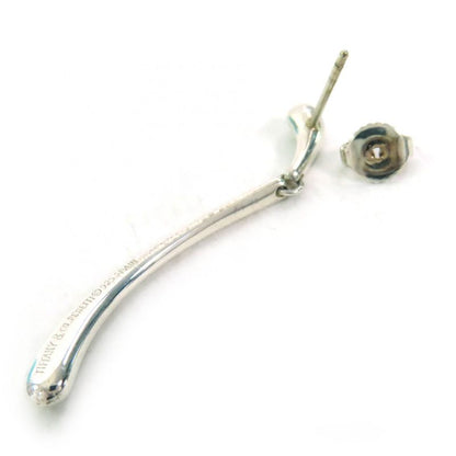 Tiffany & Co Elsa Peretti Teardrop Long Sv925 Earrings For Both Ears Silver