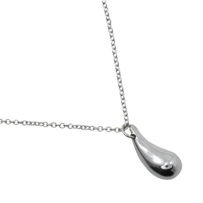 Tiffany & Co Teardrop Elsa Peretti 925 Silver Ladies 2.8g Necklace