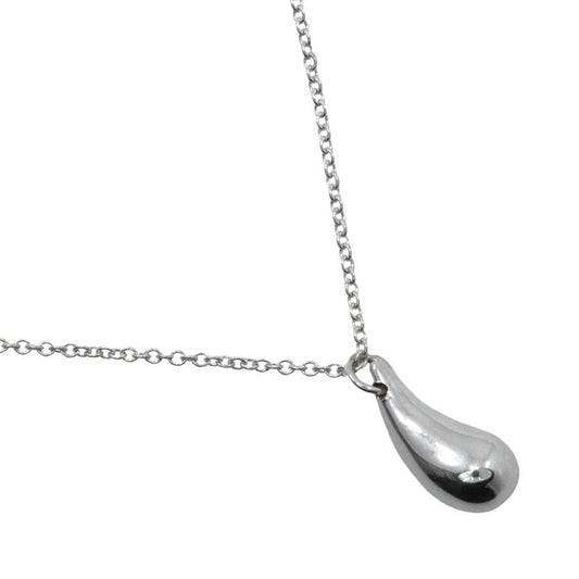 Tiffany & Co Teardrop Elsa Peretti 925 Silver Ladies 2.8g Necklace