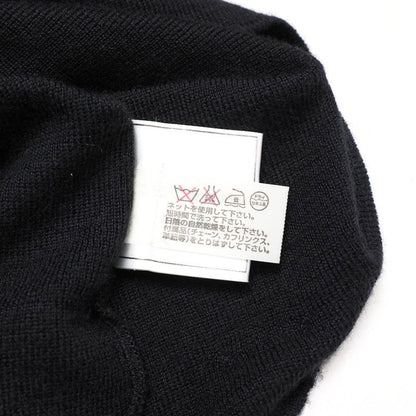 Chanel Vintage Sweater Size 38 Long Sleeve Knitted Sweater 99A Cashmere Silk