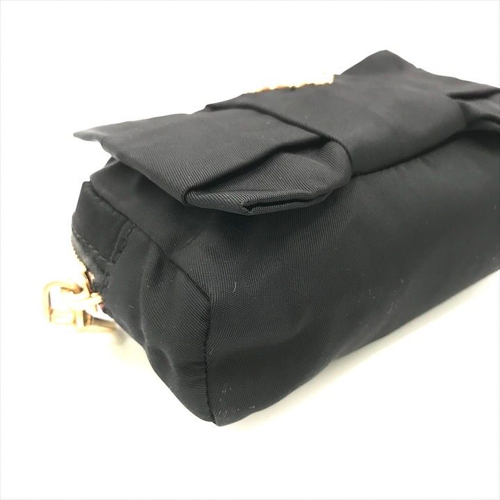 Prada Nylon Tessuto Ribbon Pouch