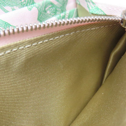 Hermes Azap Silk Inn Compact Silver Hardware Coin Case Epson Women