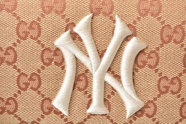 Unused Gucci Wallet Gucci Long Wallet New York Yankees Collaboration GG