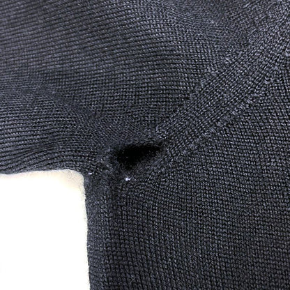 Balenciaga 19aw BB Logo Crew Neck Knit Sweater 583117 T1439 Black M