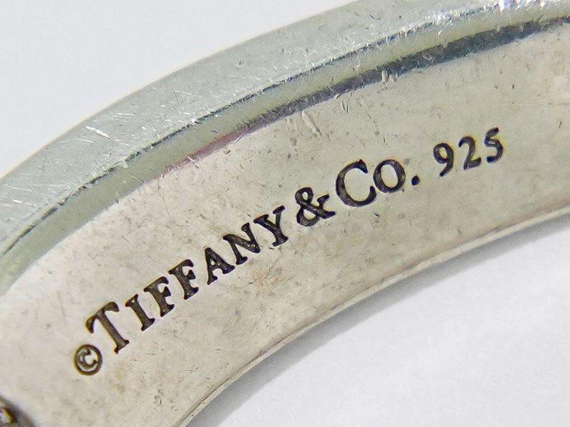 Authentic Tiffany & Co Tiffany & Co Geometric Heart 925 Necklace Pendant Silver