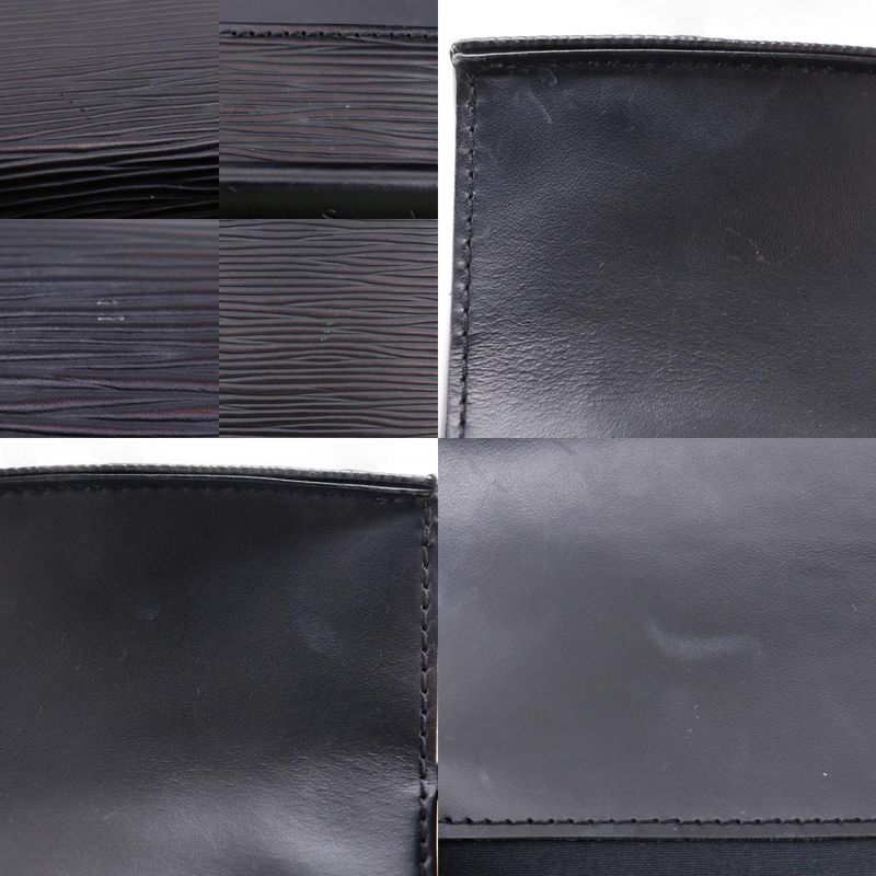 Louis Vuitton Dinard M52022 Epi Leather Noir Black Fl1002 Ladies Shoulder Bag