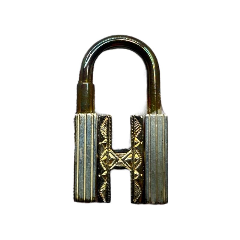 Hermes H Motif Padlock Cadena Charm H Motif Padlock Cadena Charm Silver with