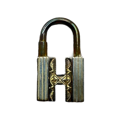 Hermes H Motif Padlock Cadena Charm H Motif Padlock Cadena Charm Silver with