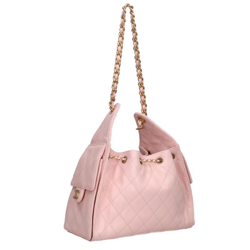 Chanel 25 Small Caviar Skin Quilted Handbag For Men