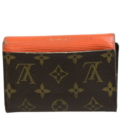 Louis Vuitton Marylou Compact Trifold Wallet Monogram Leather Orange M60495
