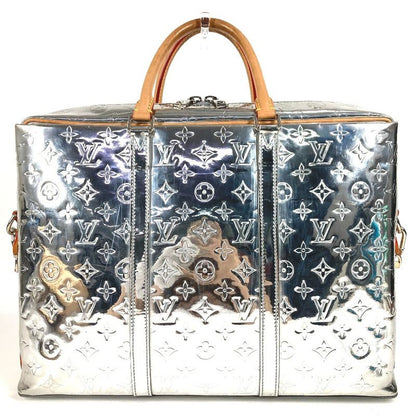 Louis Vuitton Business Bag Neo PDV Porte Documents Voyage M58755 Leather Silver
