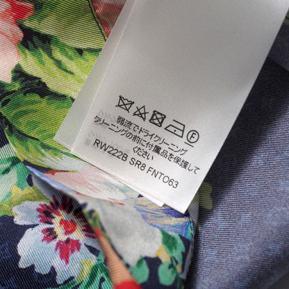 2022awLouis Vuitton Long Sleeve Shirt Size 38 All Silk Monogram Flower Print