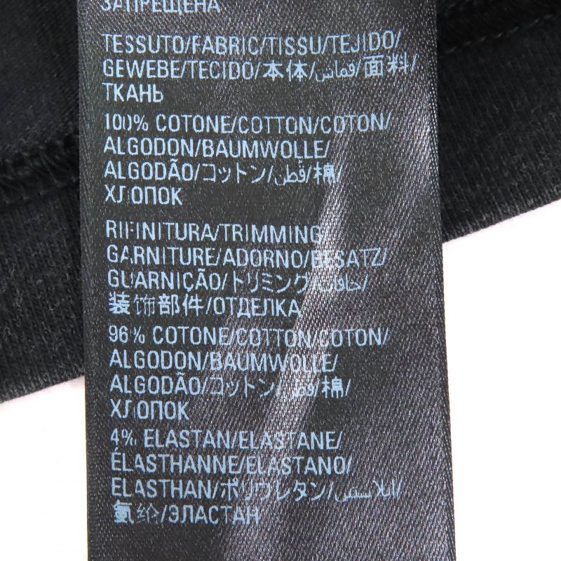 Balenciaga 2022 612964 100% Cotton USED Finish Crew Neck Short Sleeve T-shirt