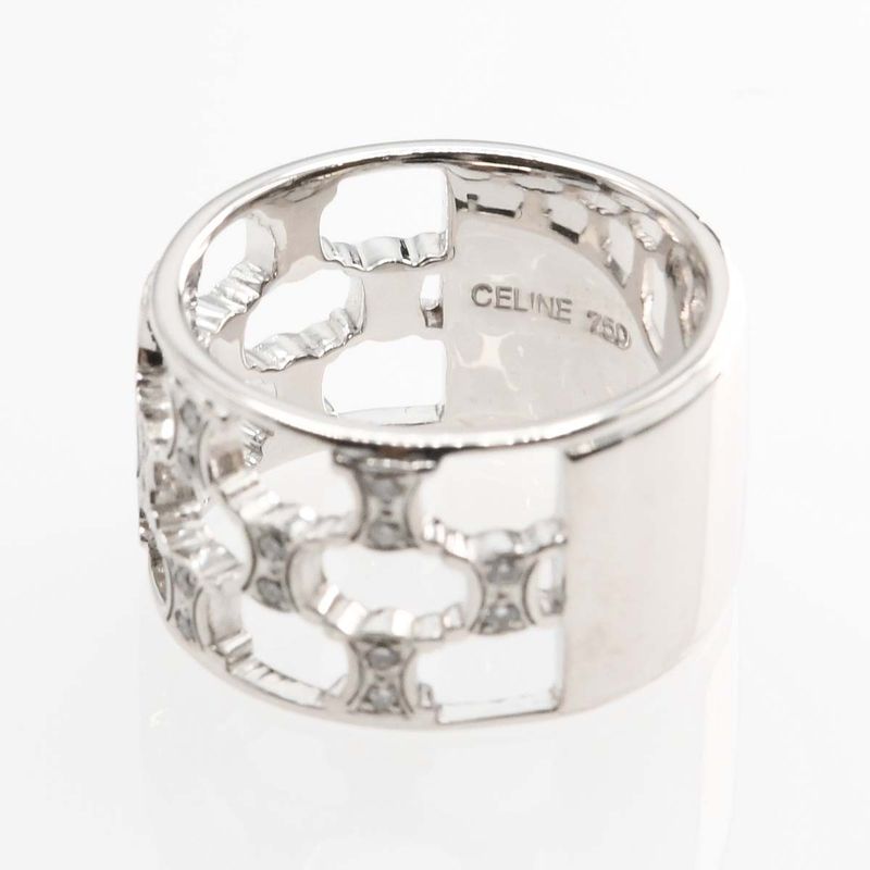 Polished 済 Celine 750 Macadam Ring Approx 12.5 Size Accessory Ladies Approx