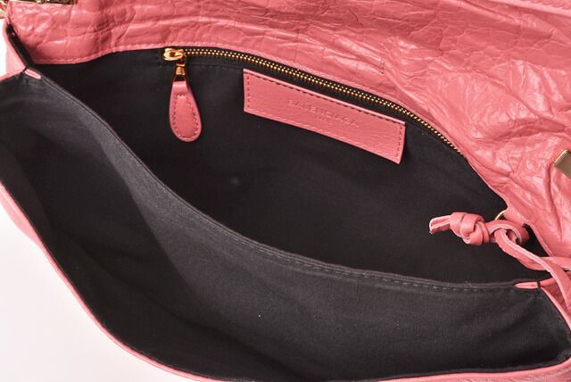 Balenciaga Handbag Shoulder Bag City Balenciaga Giant Envelope Pink 327079