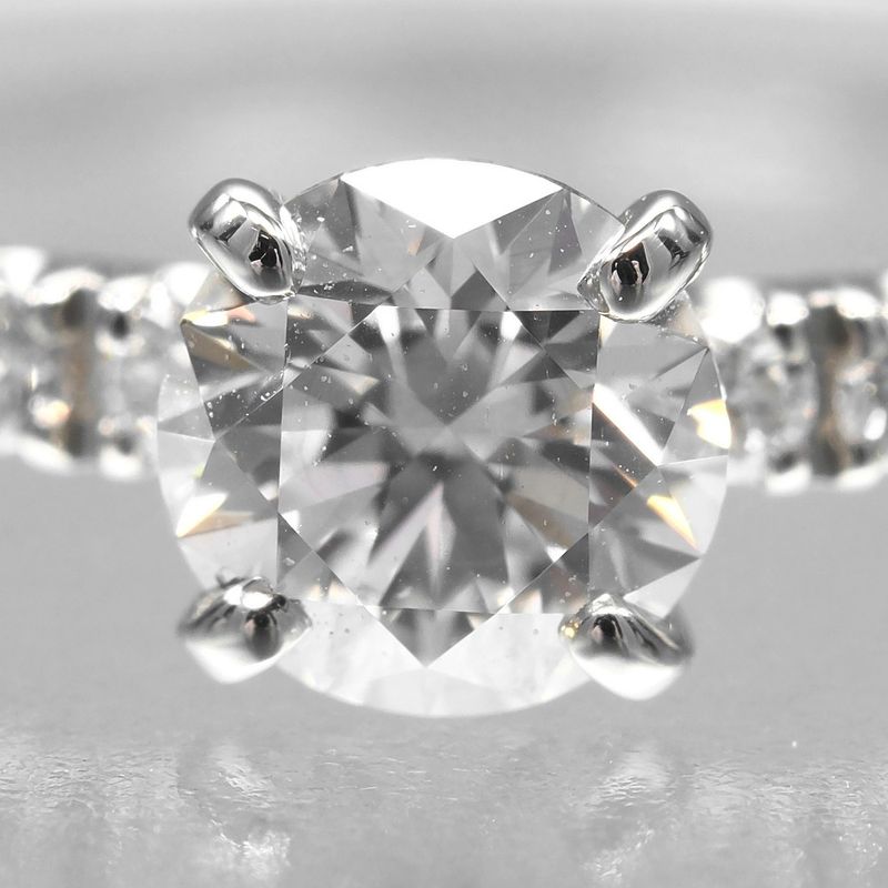 Cartier Etancel De Cartier Pt950platinum And Diamonds Size 7 Ladies 1.7g Ring