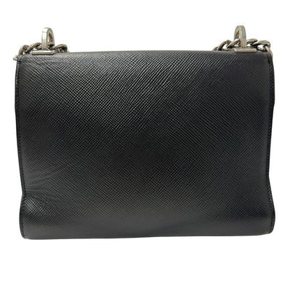 Prada Bag Women's Brand Shoulder Bag Leather Chain Shoulder Black Mini Bag