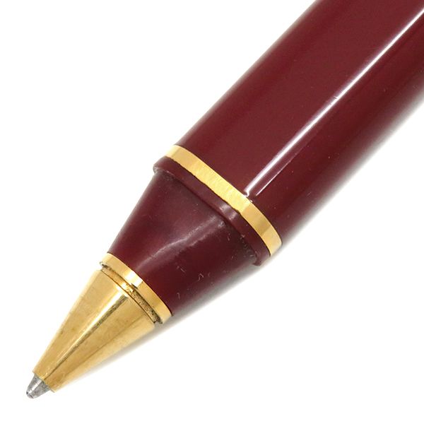 Cartier Ballpoint Pen Trinity GP Resin Bordeaux X Gold Must de Cartier Out of