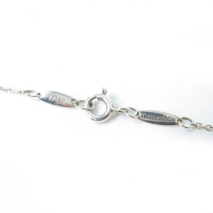 Tiffany & Co Elsa Peretti By-the-yard Ag925 1P Pink Sapphire Necklace Pendant