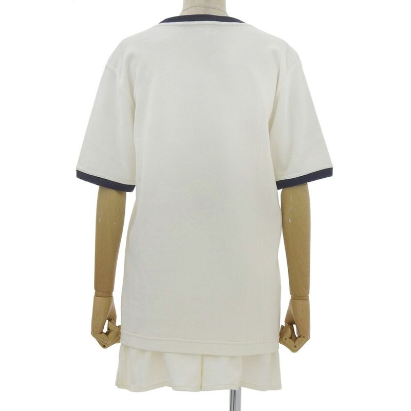 Unused With Tags Celine 90's Vintage Lined Cotton Sweatshirt Trim T-shirt Pants