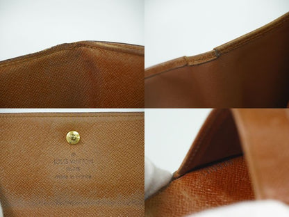 Authentic Louis Vuitton LV Porte Monebier Carte Cles Di Monogram Fold Wallet