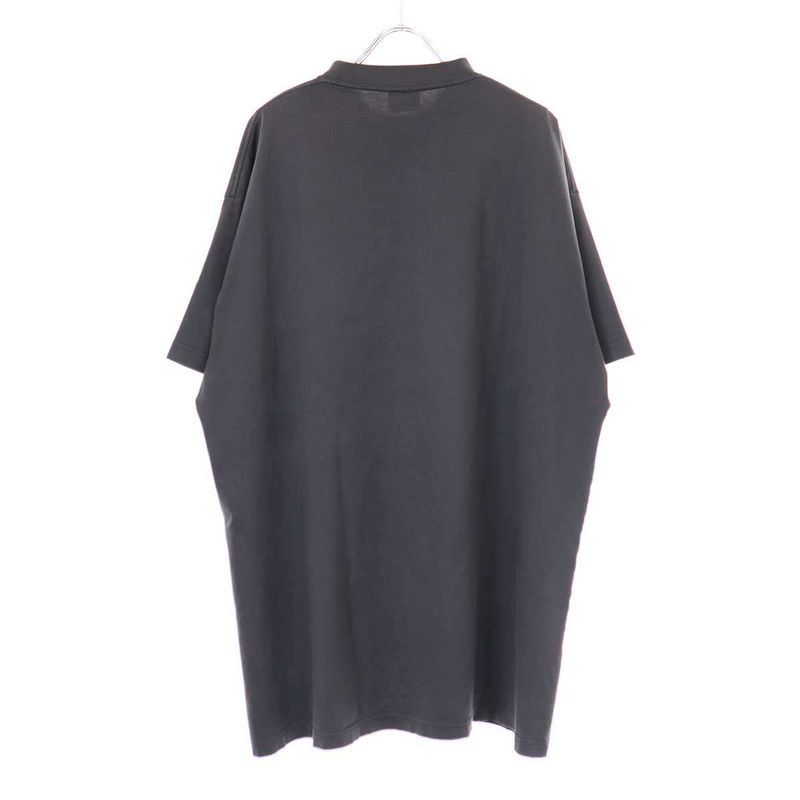 Balenciaga 23aw Be Kind Tee Oversize D T-Shirt 739028 Tpvd5 Charcoal 3