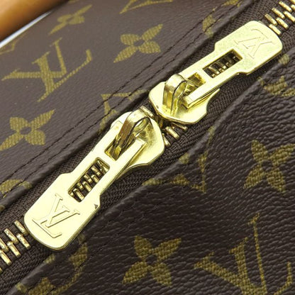 Louis Vuitton Boston Bag Keepall 55 Monogram Canvas Monogram Gold Hardware