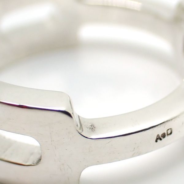 Hermes Silver Ring AG 925 49 SV