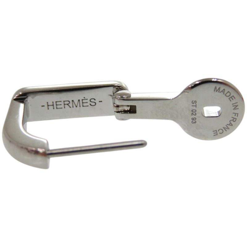 Hermes Single Earrings Ettelier For One Ear H077357fp05 Metal Lacquered Metal